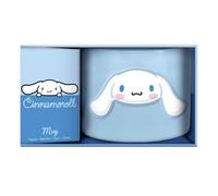 Paladone Cinnamoroll Embossed Mug - Officially Licensed Sanrio Product | 400ml Ceramic Mug • Embossed Cinnamoroll Character Details • Soft Pastel Blue Collectible Design