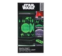 Paladone Death Star Holographic Light, Star Wars 3D Laser-Etched Crystal Model of The Death Star, 12cm (4.7") Tall Lighting & Collectible