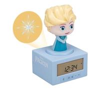 Paladone Disney Elsa Frozen Sleep Training Alarm Clock - Officially Licensed, Girls Projection Bedroom Night Light