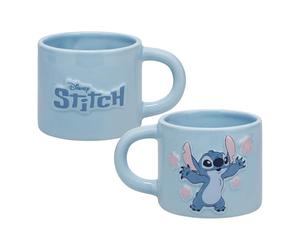 Paladone Disney Lilo & Stitch Mug, Pastel Blue Officially Licensed 400ml Large Ceramic Coffee Cup for Tea & Hot Chocolate, Pop Culture Merchandise for Movie Fans
