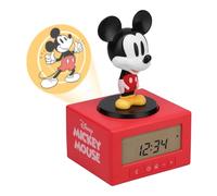 Paladone Disney Mickey Mouse Sleep Training Alarm Clock - Officially Licensed Gift, Kids Projection Bedroom Night Light