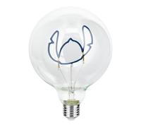 Paladone Disney Stitch Decorative LED Neon E27 Screw Bulb - Add to Any Edison Compatible Lamp, Officially Licensed Lilo & Stitch Collectible Gift, for Bedrooms & Homes, Blue