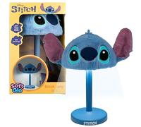 Paladone Disney Stitch SoftGlo Lamp - Plush-Shade Table Lamp - Soft Glow Cozy Bedroom Lighting