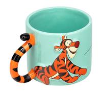 Paladone Disney Tigger Tail Large Ceramic Mug, Officially Licensed Winnie The Pooh Coffee Cup for Tea and Hot Chocolate, Pop Culture Gifts for Kids and Adults