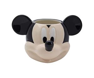 Paladone | Disney's Micky Mouse Shaped Ceramic Coffee Mug | Officially Licensed Disney Merchandise | Collectors Item | Retro Novelty Gifts | Drinkware