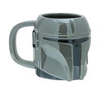 Paladone |Disney's Star Wars Mandalorian Helmet Shaped Ceramic Coffee Mug | Officially Licensed Disney Star Wars Merchandise | Collectors Item | Novelty Gifts | Drinkware