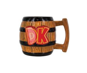 Paladone Donkey Kong Shaped Coffee Mug, 473 ml