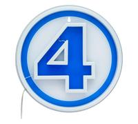 Fantastic Four Fantastic 4 Wall Mountable Led Neon Light