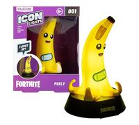 Paladone Fortnite Peely Icon Light - Officially Licensed Fortnite Product | Compact 12cm Light • Battery Powered • Soft Glow Display • Desk Or Shelf Use • Fortnite Fan Gift