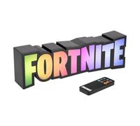 Paladone Fortnite RGB Colour-Changing Logo Light, Officially Licensed Gaming Lamp with Remote Control, Display on Wall or Desk, USB Powered Home Décor for Gamers