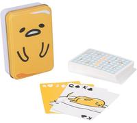 Paladone Gudetama Playing Cards Gift Set with Playful Collectors Tin, Anime Cartoon Lazy Egg Character - Officially Licensed Sanrio Playing Cards Game