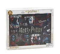 Paladone Harry Potter Dark Arts 1000 Piece Jigsaw Puzzle, featuring Voldemort and Death Eaters - 30" x 24" Spooky Merchandise & Poster for Harry Potter Fans, Black