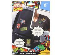 Paladone Iron on Patches, Polyester, Multi-Colour, 18 x 12 x 0.03 cm