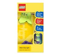 Paladone LEGO® Alien Clip Light, Officially Licensed LEGO® Merchandise | Warm White and Cool White Modes, Flexible Neck Design, Battery Powered Light, Clip-On Reading Lamp