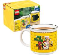 Paladone LEGO Minifigure Heat Change Mug, Officially Licensed | Heat Reveal Design, LEGO® Minifigures Appear with Hot Drinks, 350ml Ceramic Mug, Interactive Collectable
