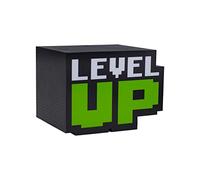 Paladone Level Up Light with Sound Retro Gaming Style Battery Operated, Multicolour, PP8588