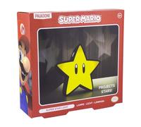 Paladone Mario Bros Super Star Projector Lamp - Officially Licensed Nintendo Decorative Mood Light for Home or Office Decor, Novelty Retro Gaming Gift, Battery Powered