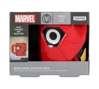 Paladone | Marvel Iron Man Ceramic Coffee Mug | Officially Licensed Disney Marvel Merchandise | Collectors Item | Superhero Novelty Gifts | Drinkware