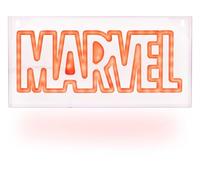 Paladone Marvel LED Neon Logo Light Sign - Wall Mountable or Free Standing - Offially Licensed Marvel Room Decor & Gift