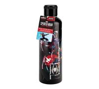 Paladone Miles Morales Spider-Man Metal Water Bottle, Officially Licensed Marvel Superhero 500ml Stainless Steel Insulated Reusable Flask for School, Sports, Work
