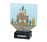 Paladone Minecraft Build a Level Light, Customizable Desk Lamp with Over 140 Stickers, Multicoloured, PP9299MCF