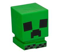 Paladone Minecraft Creeper SquishyGlo Silicone Light, Officially Licensed Cordless & Rechargeable Gaming Lamp for Kids and Teens, Bedroom Décor, Collectible Merchandise, Green