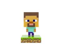 Paladone Minecraft Officially Licensed Steve Free Standing Desk Light, Gaming Room Decor and Merchandise for Boys and Girls, Nightlight Gift Accessory for Playroom and Bedroom