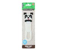 Paladone Minecraft Panda Clip-On LED Reading Light & Bookmark, Officially Licensed Gifts for Gamers, Book Accessories for Pop Culture Fans, Kids, Teens, Adults, Battery Powered Mini Lamp