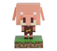 Paladone Minecraft Piglin Mini Icon Light, Officially Licensed LED Lamp for Kids Bedrooms, Gaming Rooms and Home Decor, Battery Powered Collectible