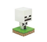 Paladone Minecraft Skeleton Icon Light Up Figure, Officially Licensed Collectible, Multicolour (PP8999MCF)
