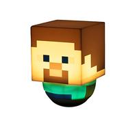 Paladone Steve Swaying Night Light for Kids | Officially Licensed Minecraft Bedroom Decor, Multicolour, one Size