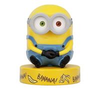 Paladone Minions Bob Mini 3D Icon Light, Officially Licensed 3D Figurine LED Lamp Collectible for Kids, Bedroom & Home Décor, Film Merchandise