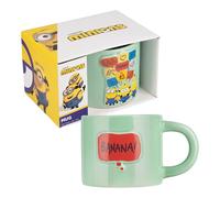Paladone Minions Embossed Ceramic Mug, 400ml, Character Design, Officially Licensed