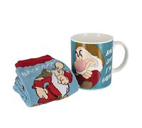 Paladone Mug and Socks Grumpy Gift Set, Bone China and Cotton, Multi-Colour, 8 Count (Pack of 12)