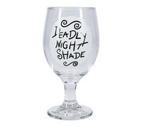 Nightmare Before Christmas Glow in the Dark Glass