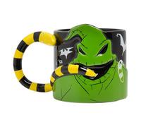 Paladone Nightmare Before Christmas Oogie Boogie Mug - Officially Licensed | Glow In The Dark Finish • Detailed 3D Sculpted Design • 300ml Ceramic Mug For Daily Use