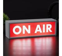 Paladone ON AIR Light Sign, LED Light for Recording Vloggers, Streaming Studio Room Decor, Cool Light for Bedroom, Battery Operated