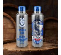 Paladone One Piece Marines Stainless Steel Water Bottle with Screw-Top Lid 500 ml, Officially Licensed for Anime Fans, Pop Culture Merchandise