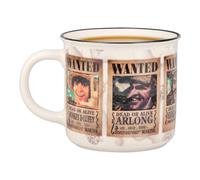 Paladone One Piece Wanted Straw Hat Pirates Heat Changing Mug 350ml, Officially Licensed Anime Merchandise, Coffee Cup for Hot Drinks, Tea, Hot Chocolate, Gift for Pop Culture Fans
