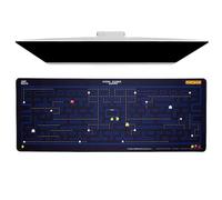Paladone PAC MAN Retro Desk Mat 40cm x 80 cm, Office Desk Blotter Laptop Mat for Office and Home, Yellow, One Size, PP8823PM
