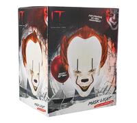 Paladone Pennywise Mask Light - Officially Licensed IT Mood Lamp, Wall Mounted or Free Standing, Spooky Halloween Decor, Gift for Horror Film Fans, USB Cable Included - 18cm
