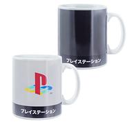 Paladone PlayStation Heritage XL Heat Change Coffee Mug, 550ml, Color Changing Ceramic Mug, Multicolored (PP8981PS)
