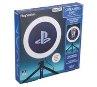 Paladone PlayStation Streaming Light - Officially Licensed Adjustable Ring Light with Phone Holder, 3 Light Modes, Warm, Cool & Neutral, Gift for Boys
