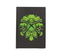 Paladone PP5759XB Xbox Light Up Notebook-200 Lined Bound Pages-Ideal for Back to School, Home or Office