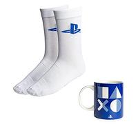 Paladone PP7910PS Playstation Mug and Socks Gift Set | Officially Licensed Gaming Merchandise