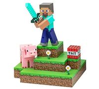Minecraft Diorama Kids Novelty Light - Brown & Green