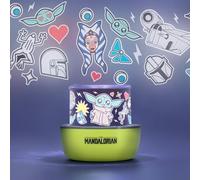 Paladone Projection Light - Grogu Interchangeable Scenes, Star Wars Bedroom Decor for Fans of The Mandalorian & Baby Yoda