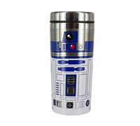 Paladone R2-D2 Travel Mug - Officially Licensed Star Wars Stainless Steel Flask, Novelty Gift for Lucas Film Fans, 450ml (15 fl oz)