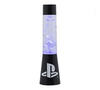 Paladone | Sony PlayStation Glitter Liquid Mood Light with Floating Controllers & Icons | Officially Licensed Sony PlayStation Merchandise | PS5 | Lava Lamp | Desk Lamp | Bedside Light | Gaming Decor