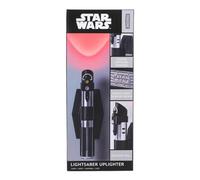 Paladone Star Wars Lightsaber Wall Light - Officially Licensed Uplighter, Featuring Red Light, Sith & Jedi Tribute Collectible Lighting & Decoration, Gift for Lucas Film Fans, Battery Powered